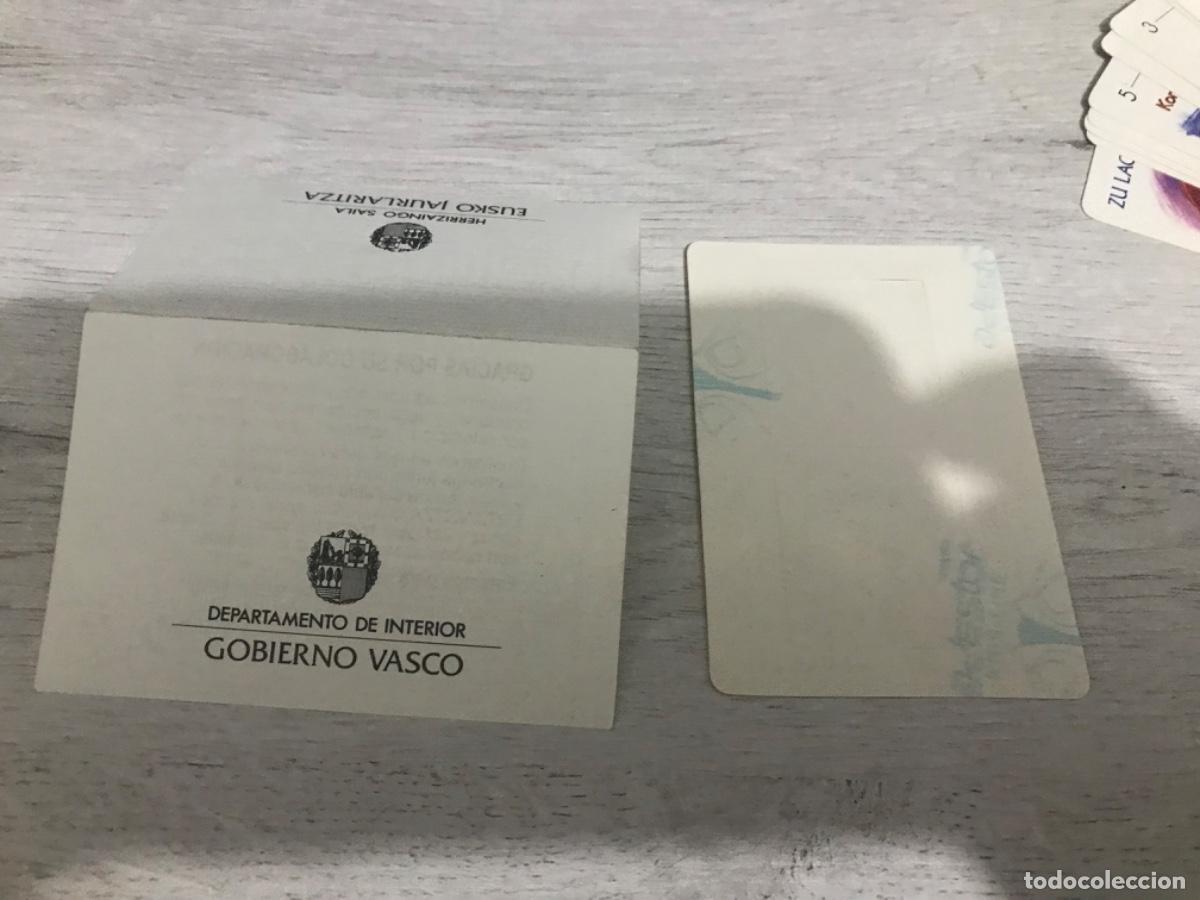 Barajas de cartas: Baraja de la Ertzaintza completa - Foto 3