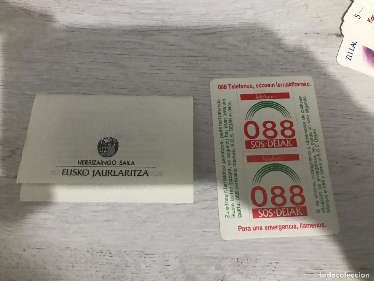 Barajas de cartas: Baraja de la Ertzaintza completa - Foto 14