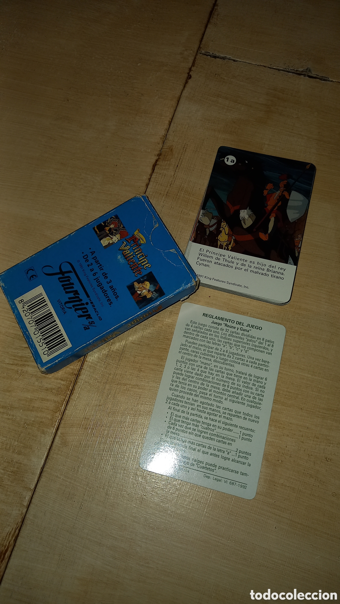 Barajas de cartas: Baraja infantil Pr&iacute;ncipe valiente - Foto 3