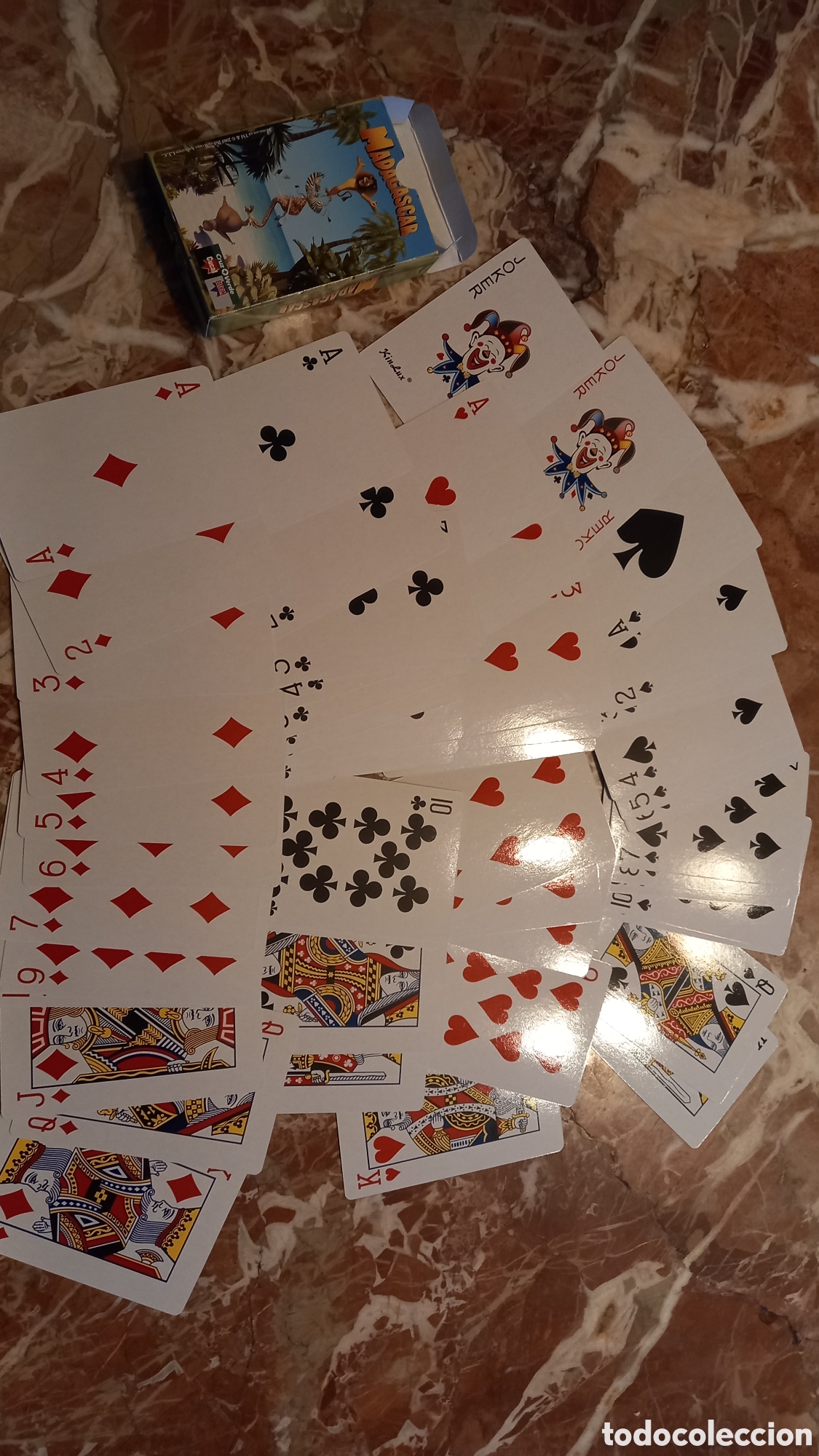 Barajas de cartas: Baraja poker Madagascar - Foto 2