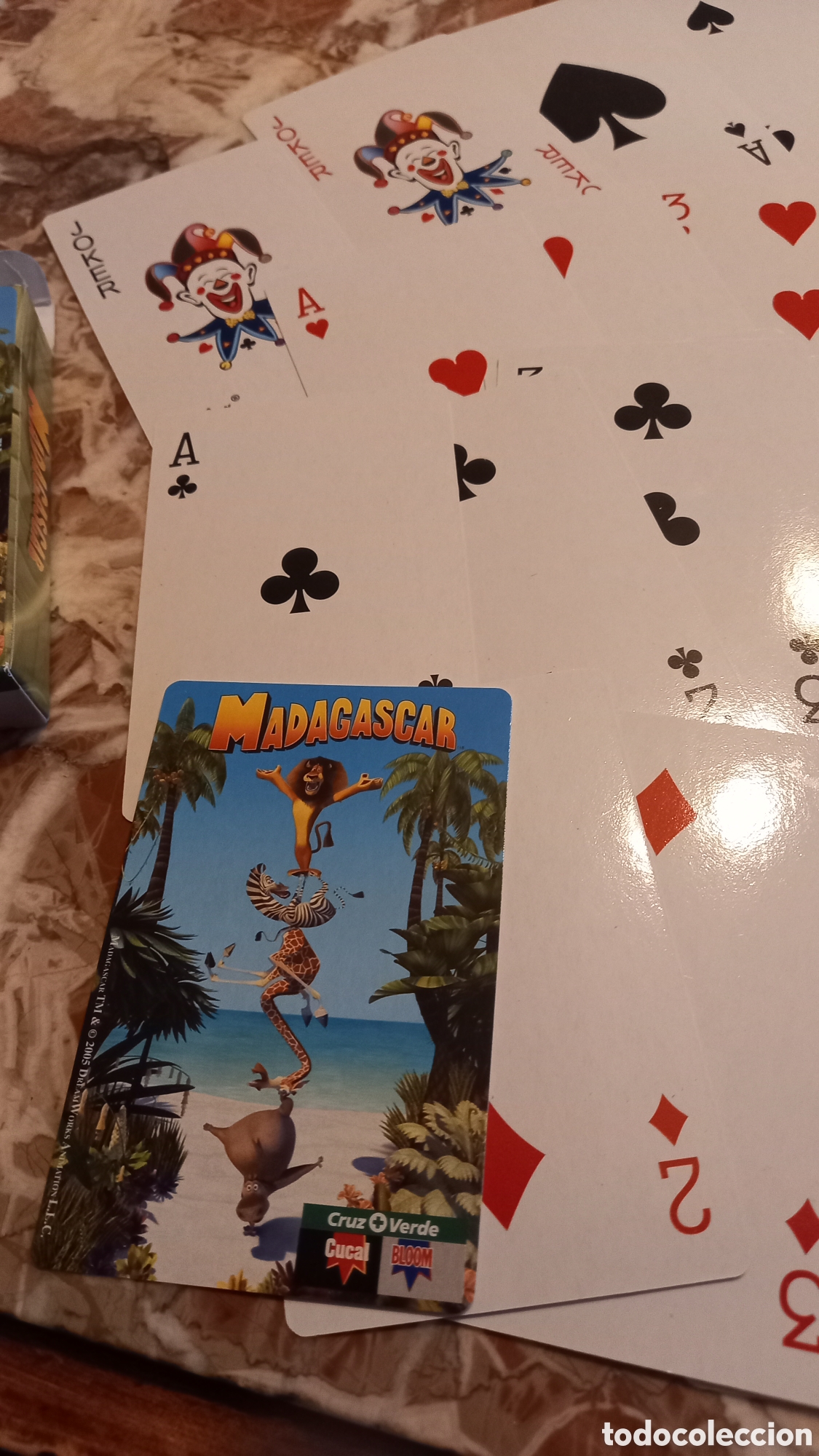 Barajas de cartas: Baraja poker Madagascar - Foto 4