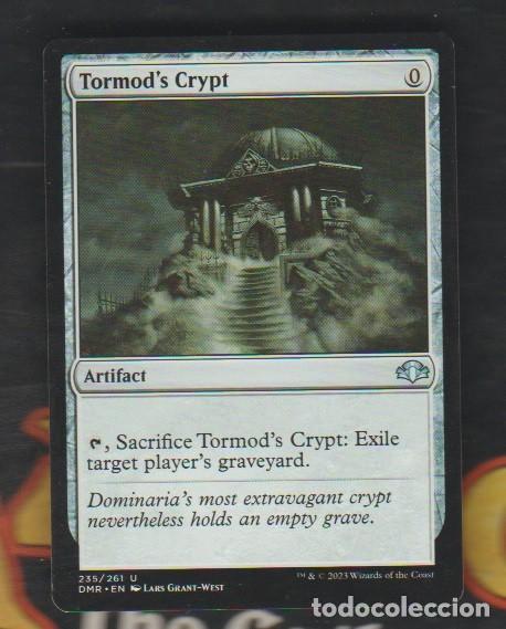 Barajas de cartas: MAGIC THE GATHERING : CRIPTA DE TORMOD ( ARTEFACTO ) - Foto 1