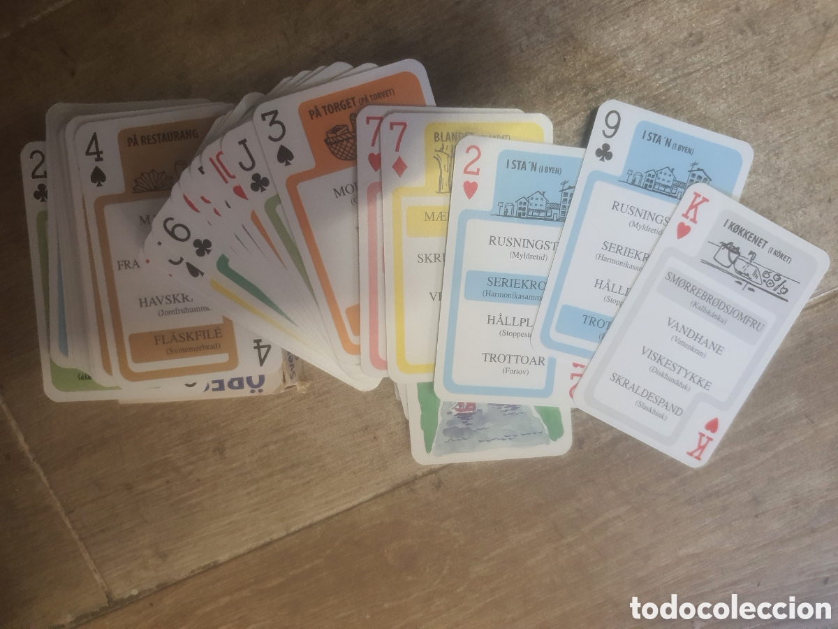 Barajas de cartas: Baraja poker sueca completa - Foto 2