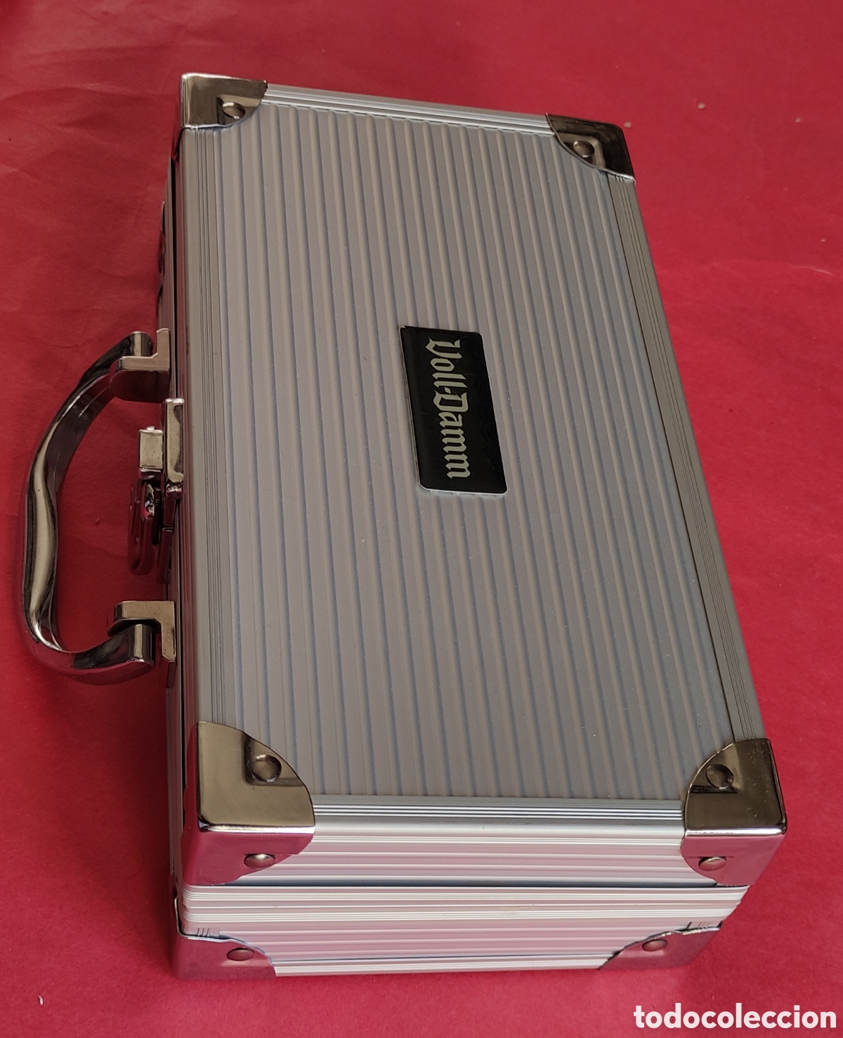 Barajas de cartas: Caja aluminio de poker - Foto 3