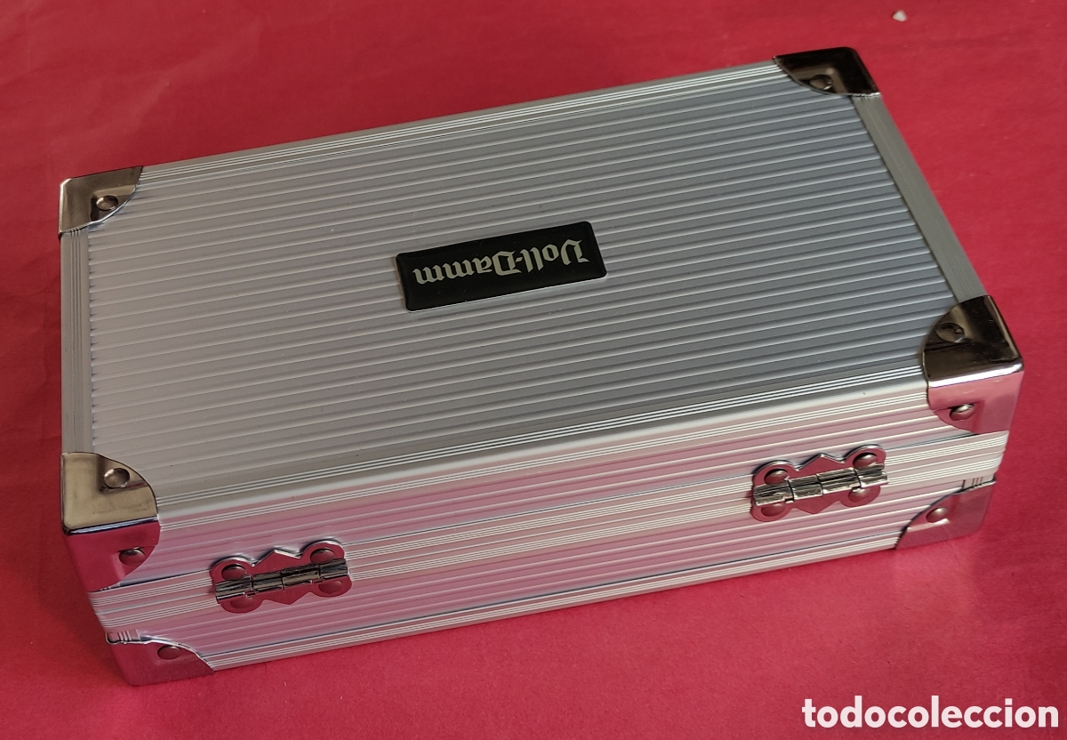 Barajas de cartas: Caja aluminio de poker - Foto 4