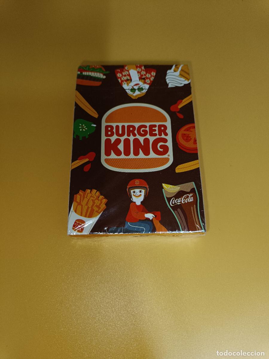 Barajas de cartas: BARAJA BURGER KING COCA COLA. PRECINTADA. - Foto 1