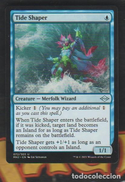 Barajas de cartas: MAGIC THE GATHERING : MOLDEADOR DE OLAS ( TRITON ) - Foto 1