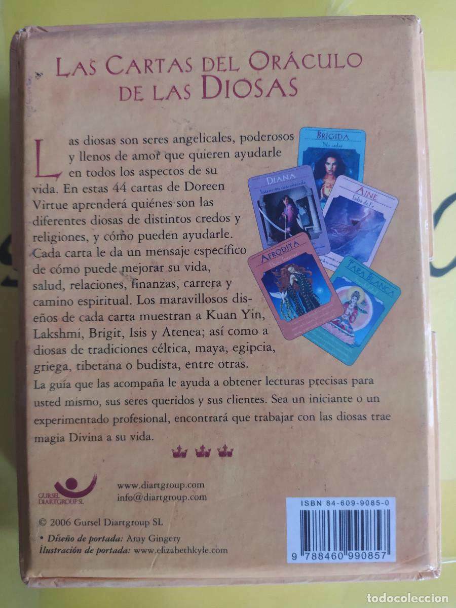 Barajas de cartas: LAS CARTAS DEL ORACULO DE LAS DIOSAS NO TAROT - Foto 3