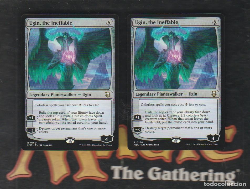 Barajas de cartas: MAGIC THE GATHERING : PAREJA, UGIN, EL INEFABLE ( PLANESWALKER ) - Foto 1