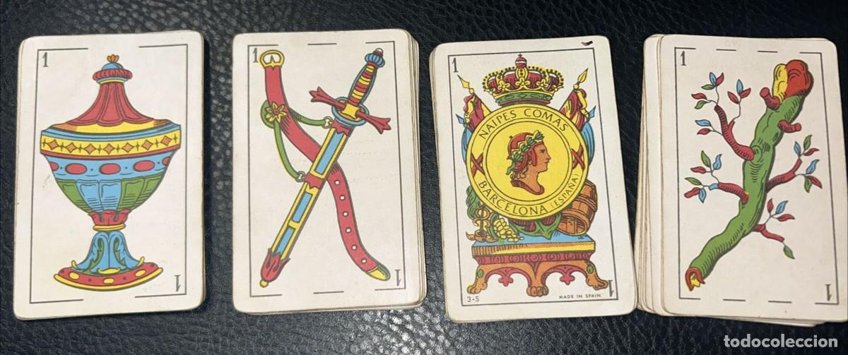 Barajas de cartas: BARAJA DE CARTAS COMAS NAIPES SAMSO BARCELONA - Foto 1