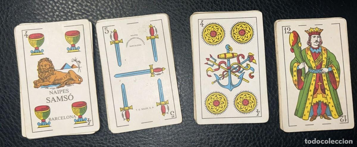 Barajas de cartas: BARAJA DE CARTAS COMAS NAIPES SAMSO BARCELONA - Foto 3