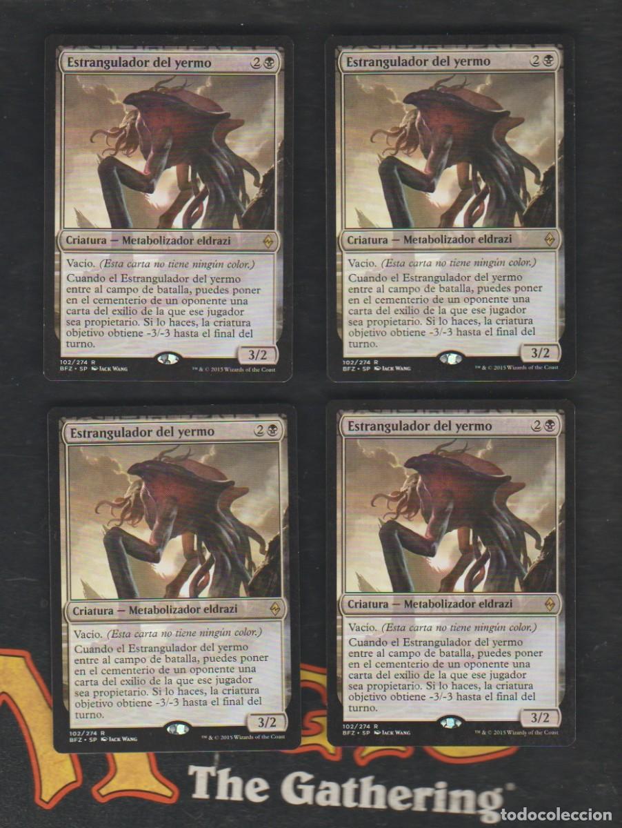 Barajas de cartas: MAGIC THE GATHERING : PLAYSET , ESTRANGULADOR DEL YERMO ( ELDRAZI ) - Foto 1
