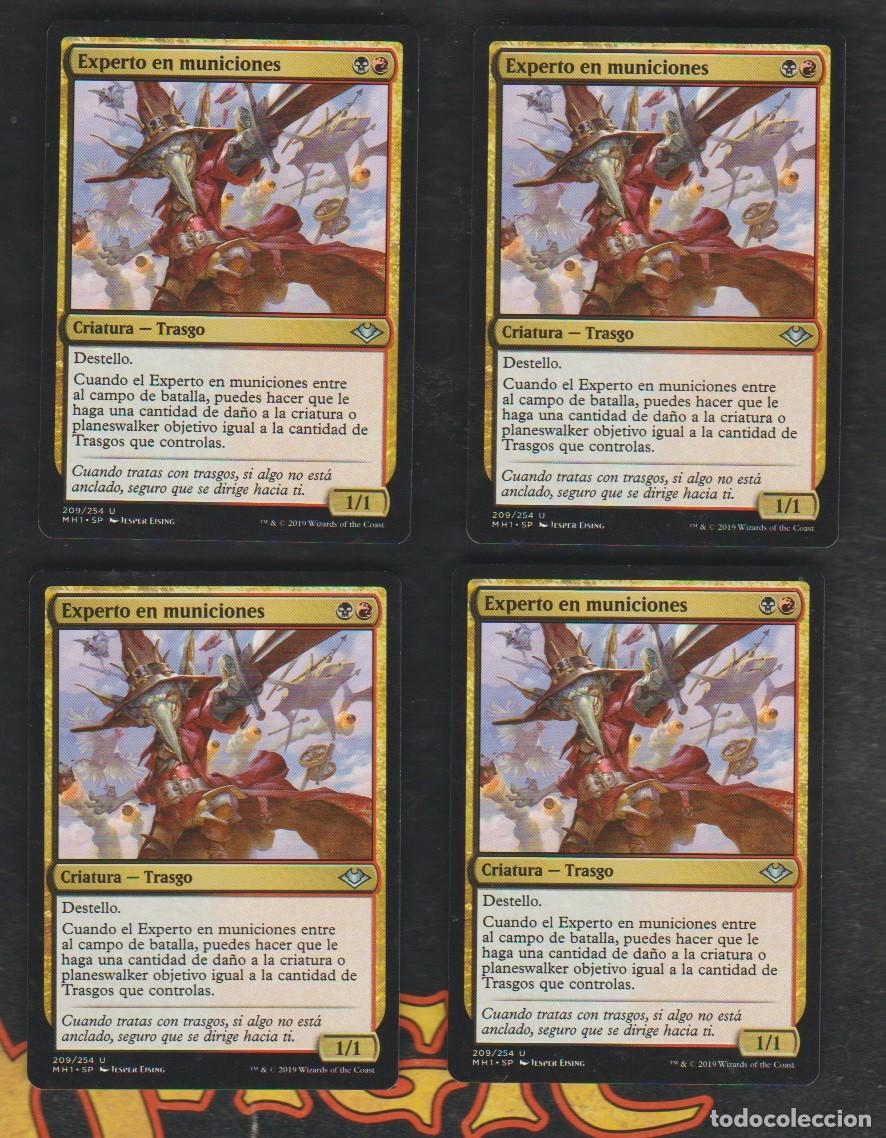 Barajas de cartas: MAGIC THE GATHERING : PLAYSET, EXPERTO EN MUNICIONES ( GOBLIN ) - Foto 1