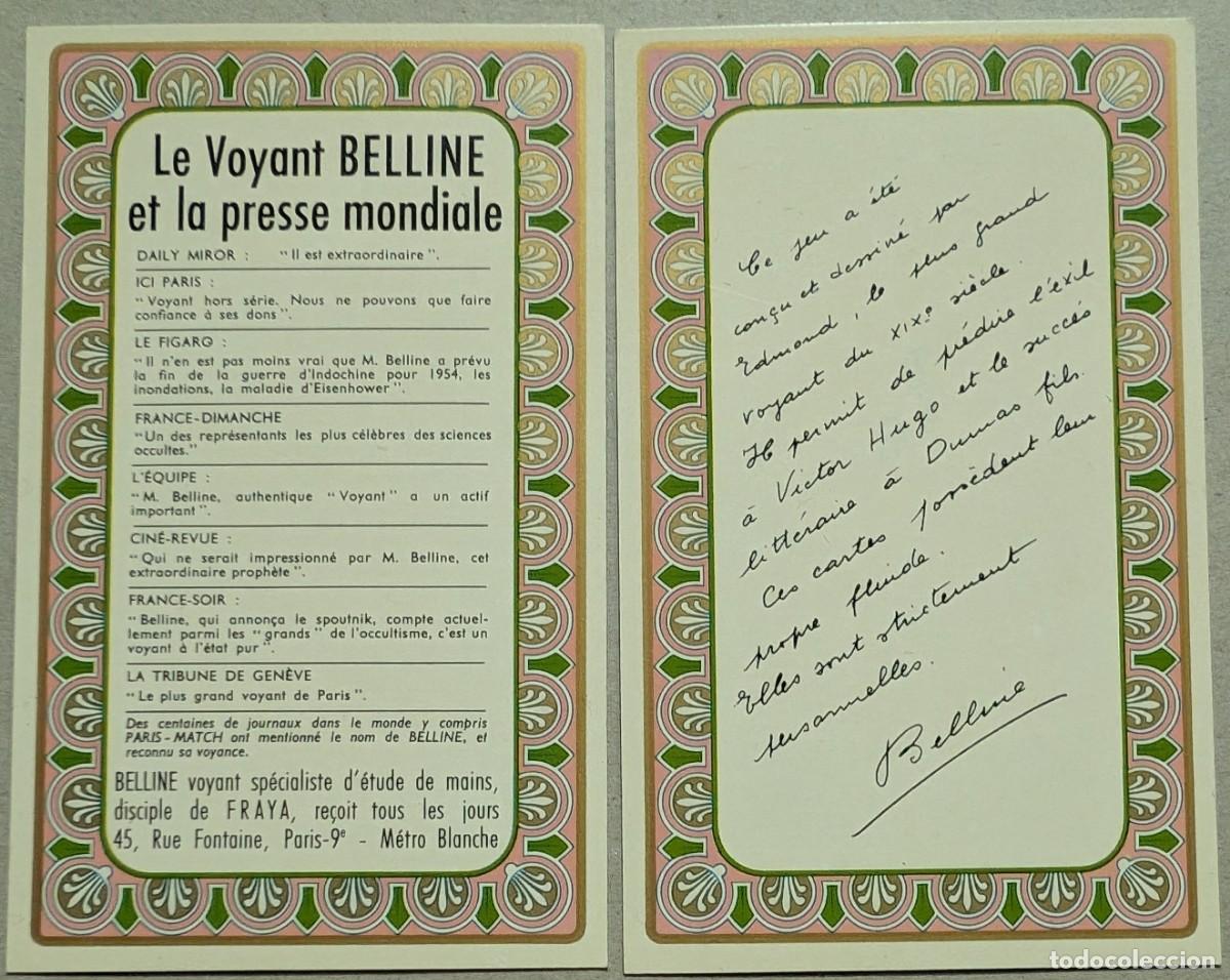 Barajas de cartas: Belline - Or&aacute;culo frances - Le Ducale (1974) - Foto 9