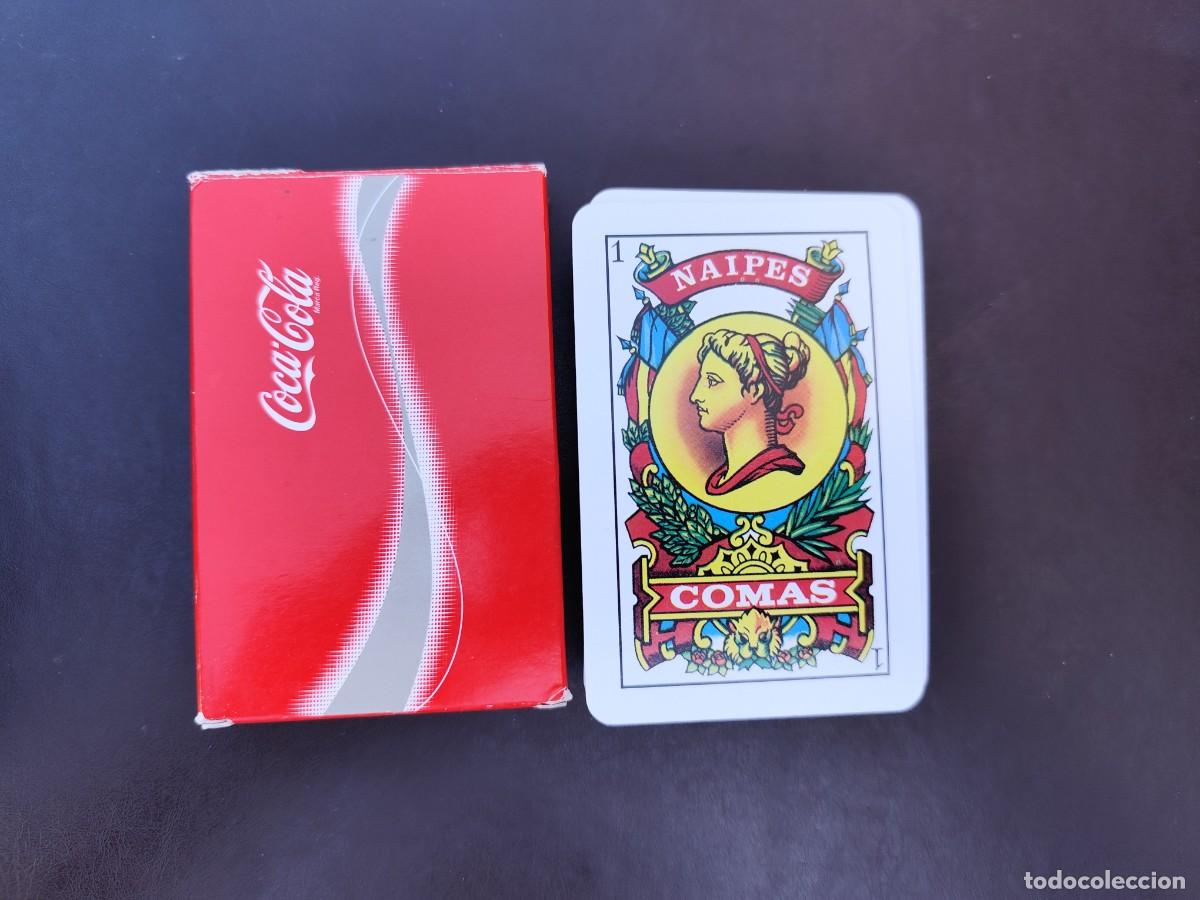 Barajas de cartas: 44 Baraja cartas Comas Coca Cola - Foto 1