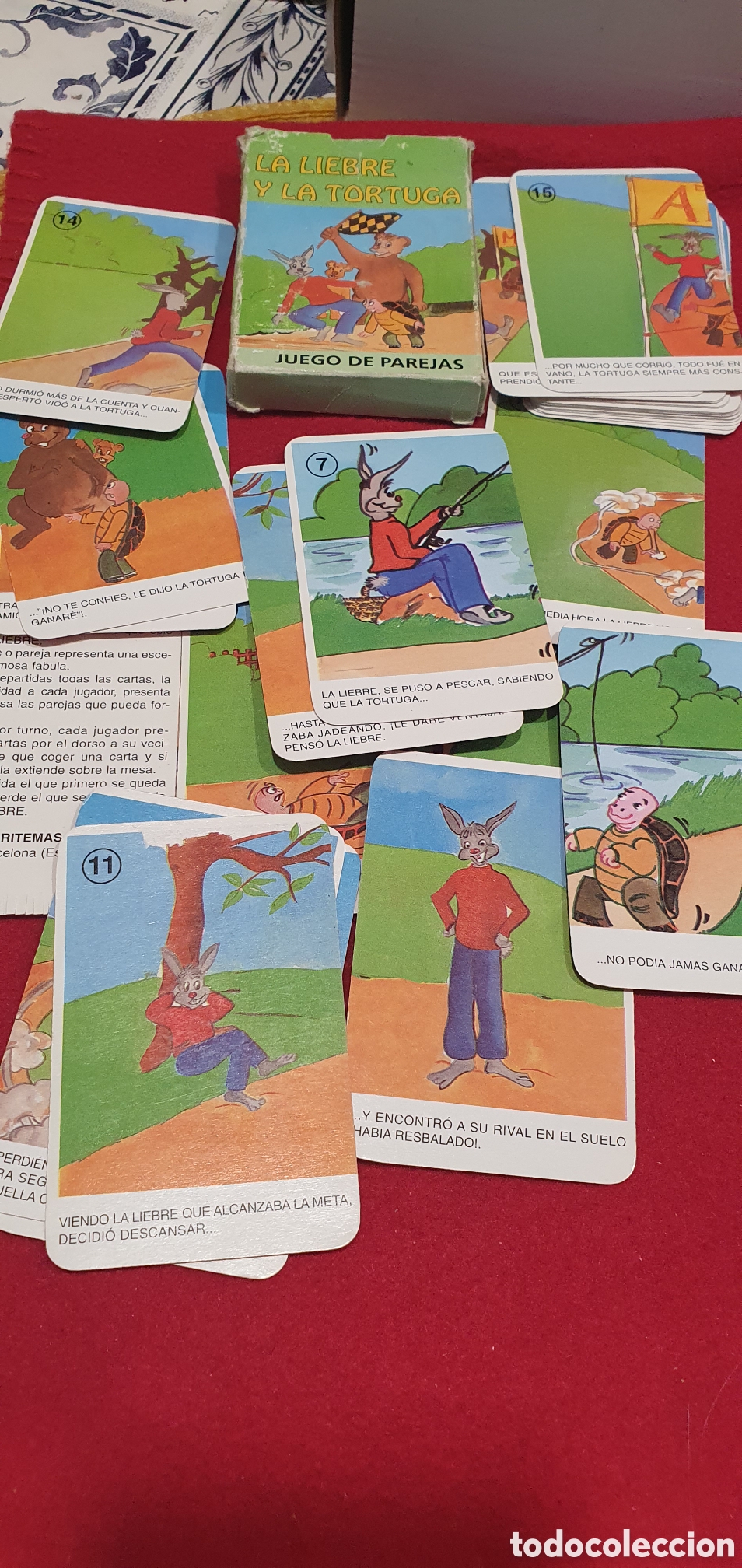 Barajas de cartas: BARAJA LA LIEBRE Y LA TORTUGA - Foto 2