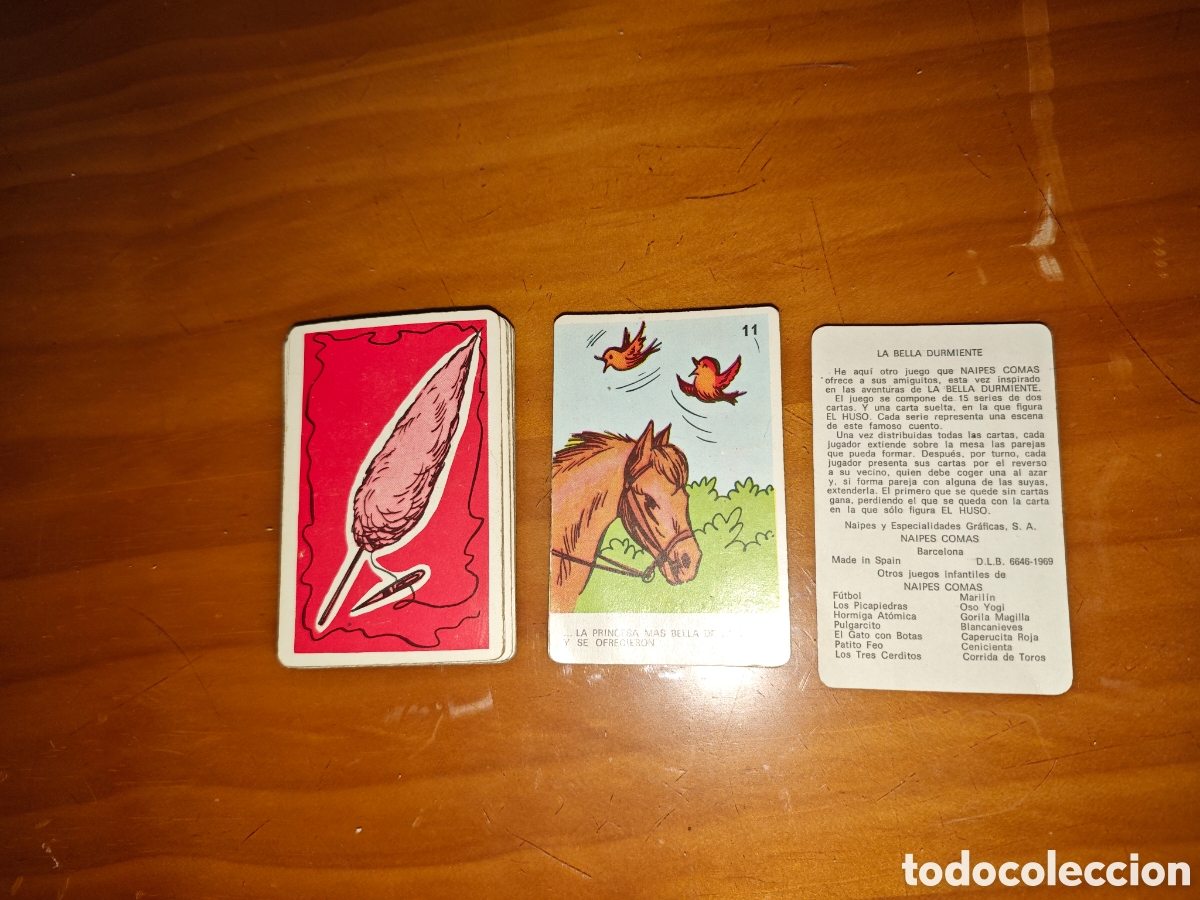 Barajas de cartas: La Bella Durmiente... Naipes Comas. - Foto 2