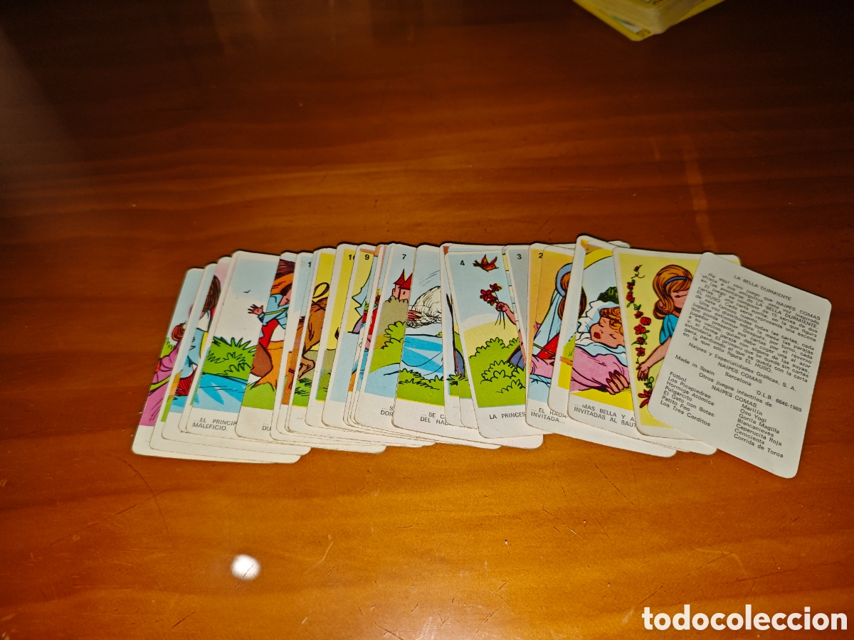 Barajas de cartas: La Bella Durmiente... Naipes Comas. - Foto 3
