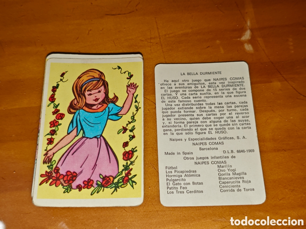 Barajas de cartas: La Bella Durmiente... Naipes Comas. - Foto 1
