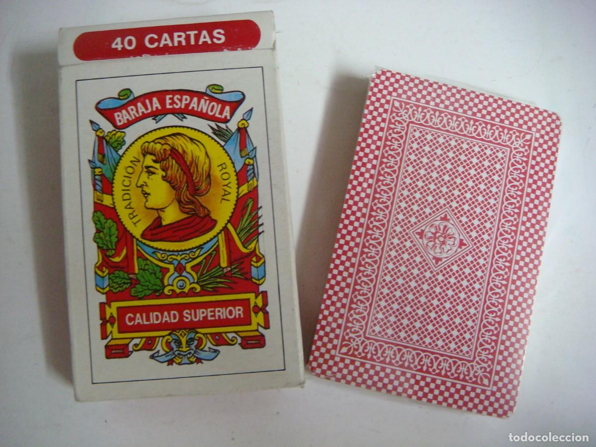 Barajas de cartas: BARAJA ESPA&Ntilde;OLA DE ROYAL - Foto 1