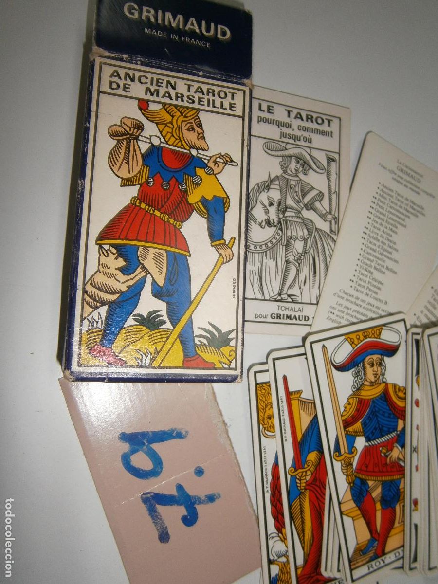 Barajas de cartas: ANTIGUAS CARTAS DEL TAROT - Foto 1