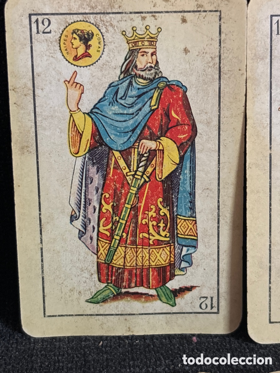Barajas de cartas: Baraja espa&ntilde;ola. naipes. Comas - Foto 2