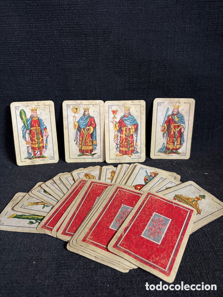 Barajas de cartas: Baraja espa&ntilde;ola. naipes. Comas - Foto 4