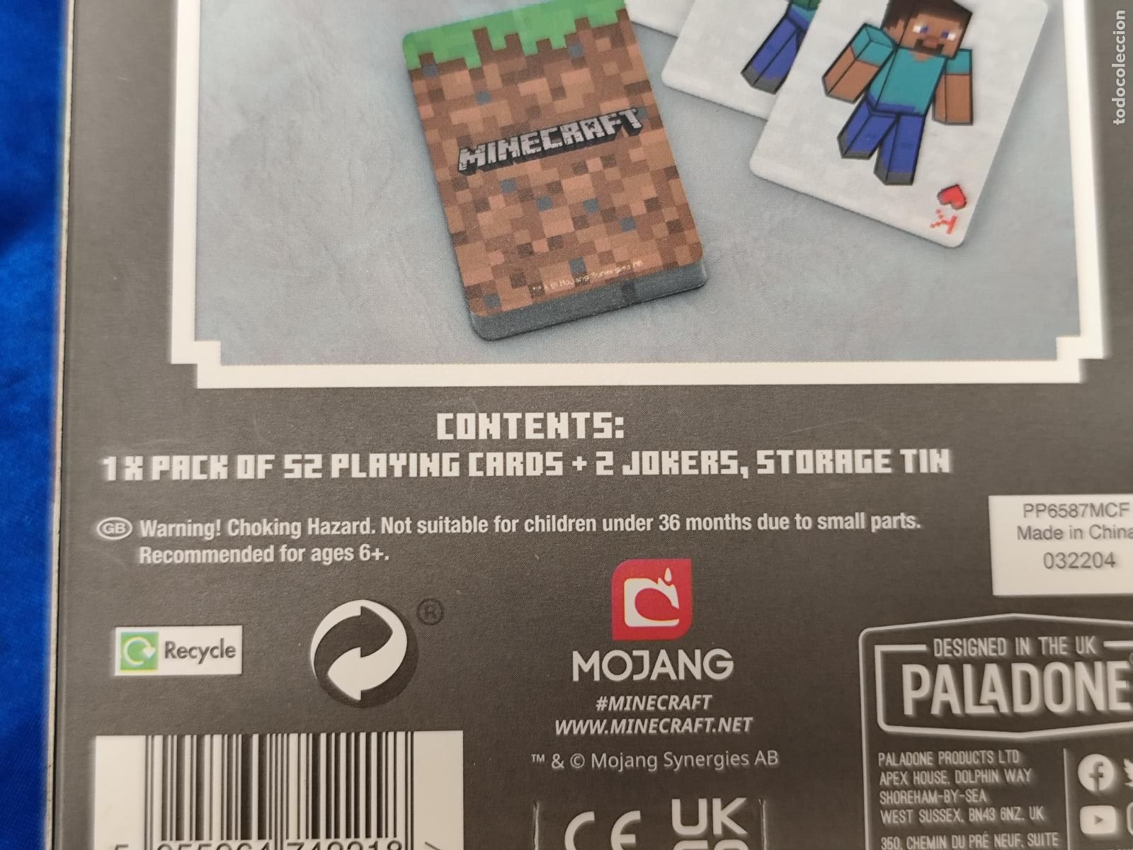 Barajas de cartas: JUEGO DE CARTAS MINECRAFT - Foto 3