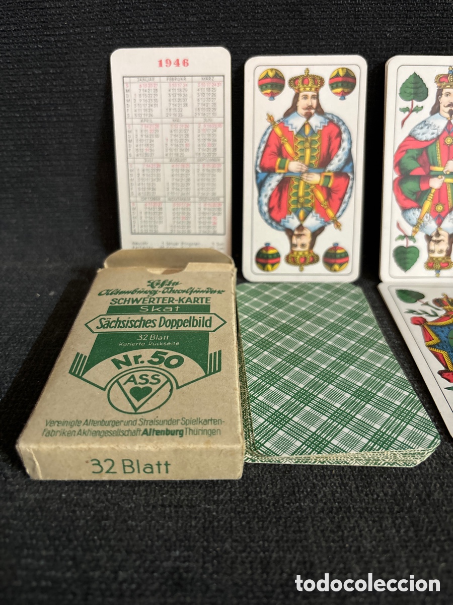 Barajas de cartas: Baraja de naipes. De 32 cartas. - Foto 2