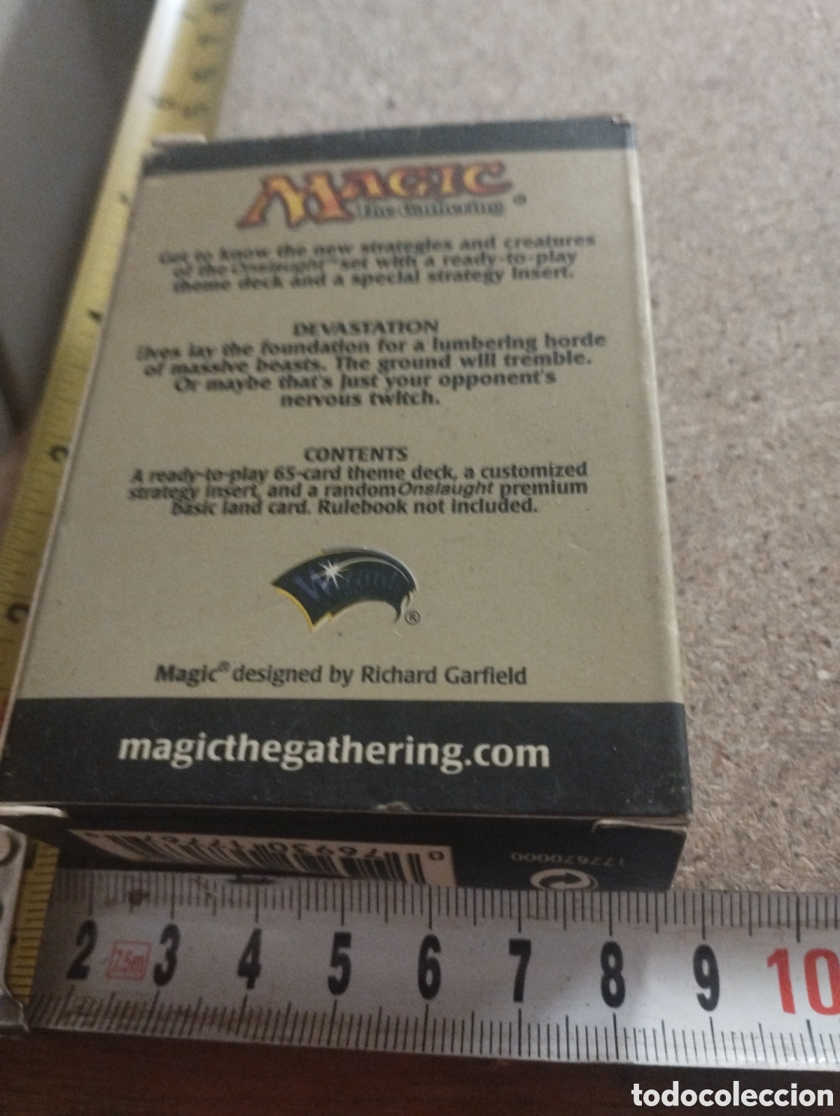 Barajas de cartas: Juego completo de cartas Magic The Gathering ONSLAUGHT DEVASTATION DECK. - Foto 3