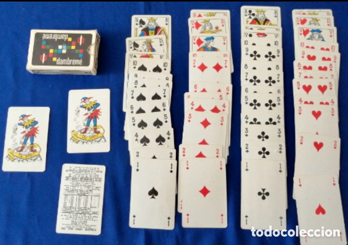 Barajas de cartas: Baraja Poker. DAMBREME. - Foto 2