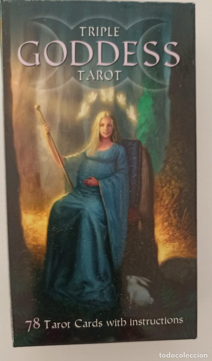Barajas de cartas: Tarot de la triple diosa. - Foto 3