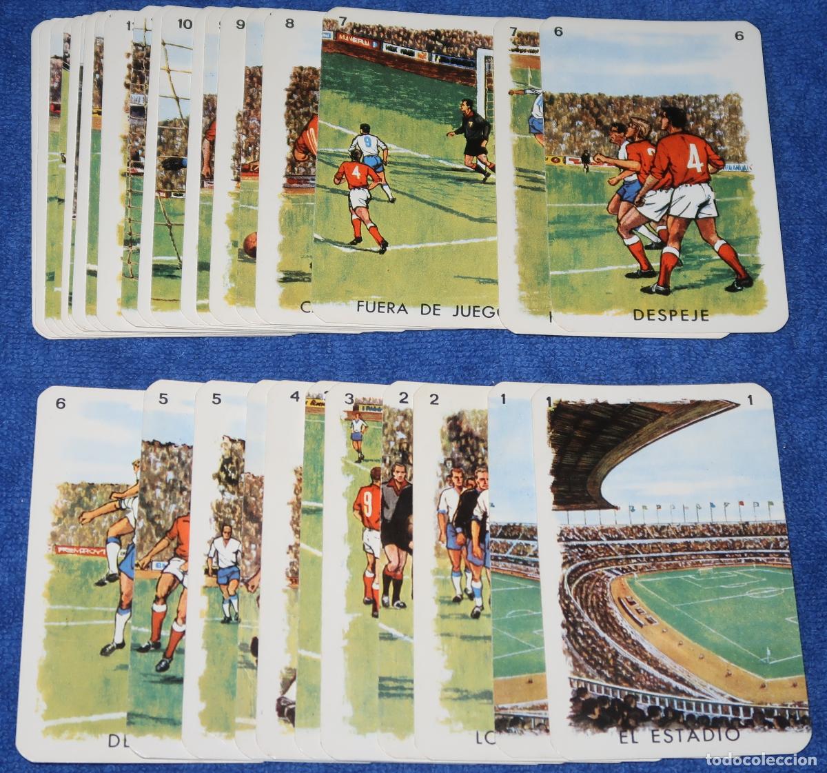 Barajas de cartas: Baraja Futbol - Comas (1966) - Foto 3