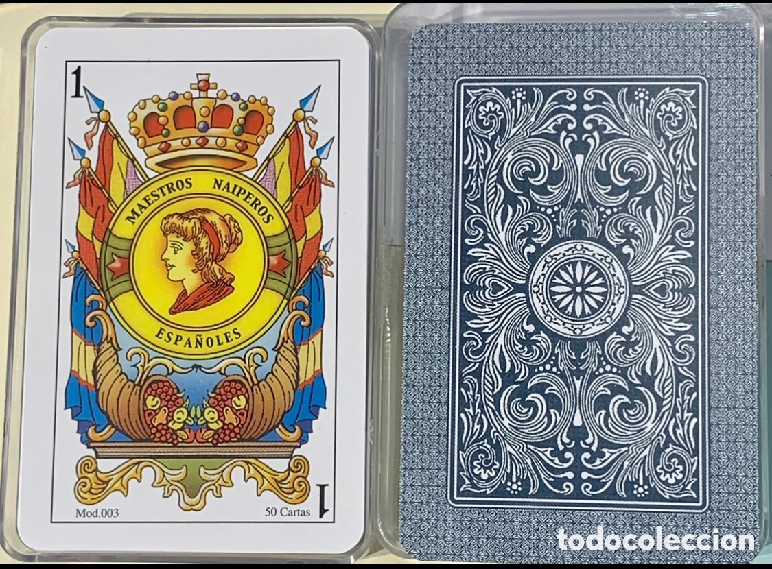 Barajas de cartas: Baraja Espa&ntilde;ola. Mod. 003. - Foto 1