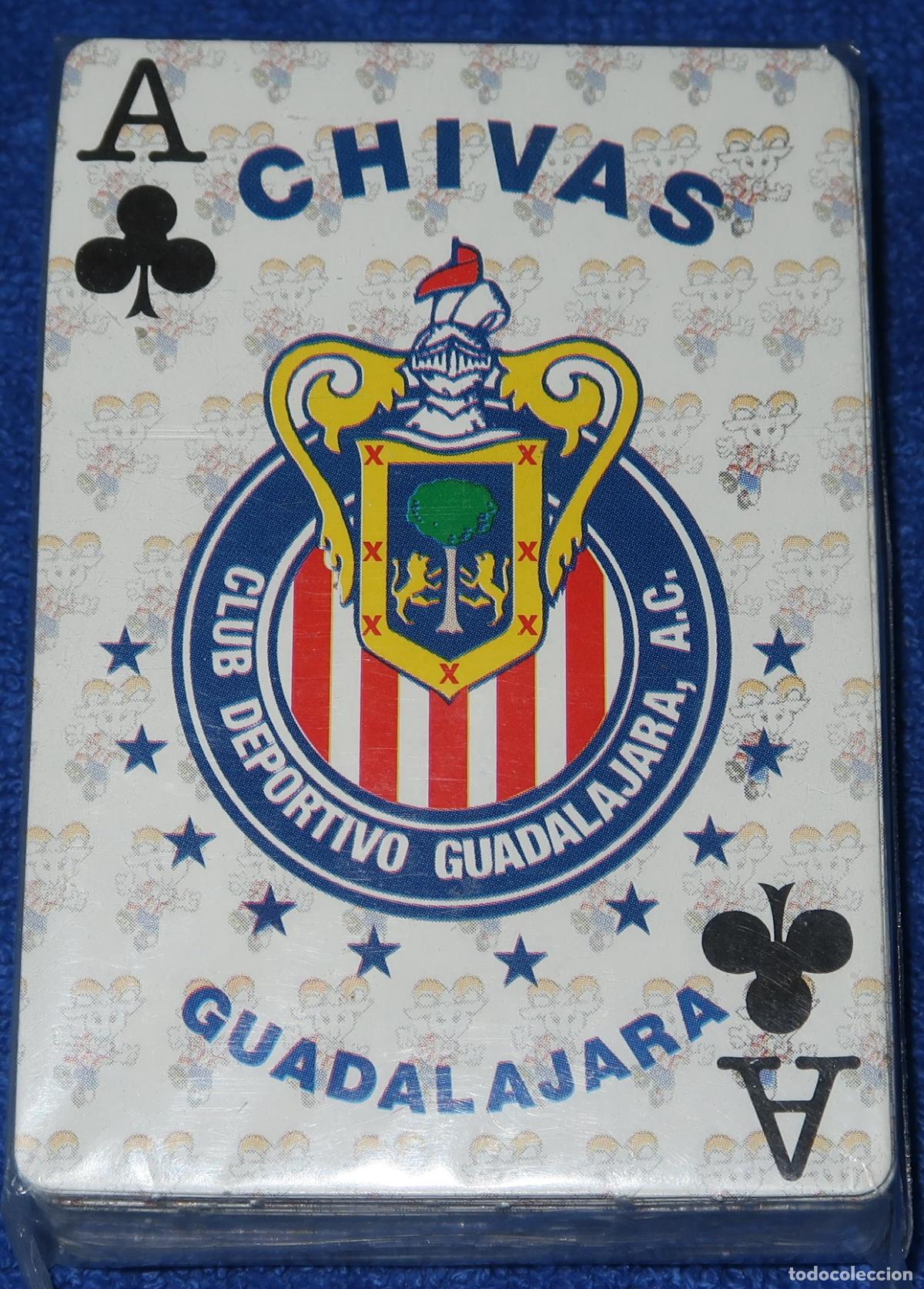 Barajas de cartas: Chivas - Guadalajara - Baraja de Poker - Foto 1