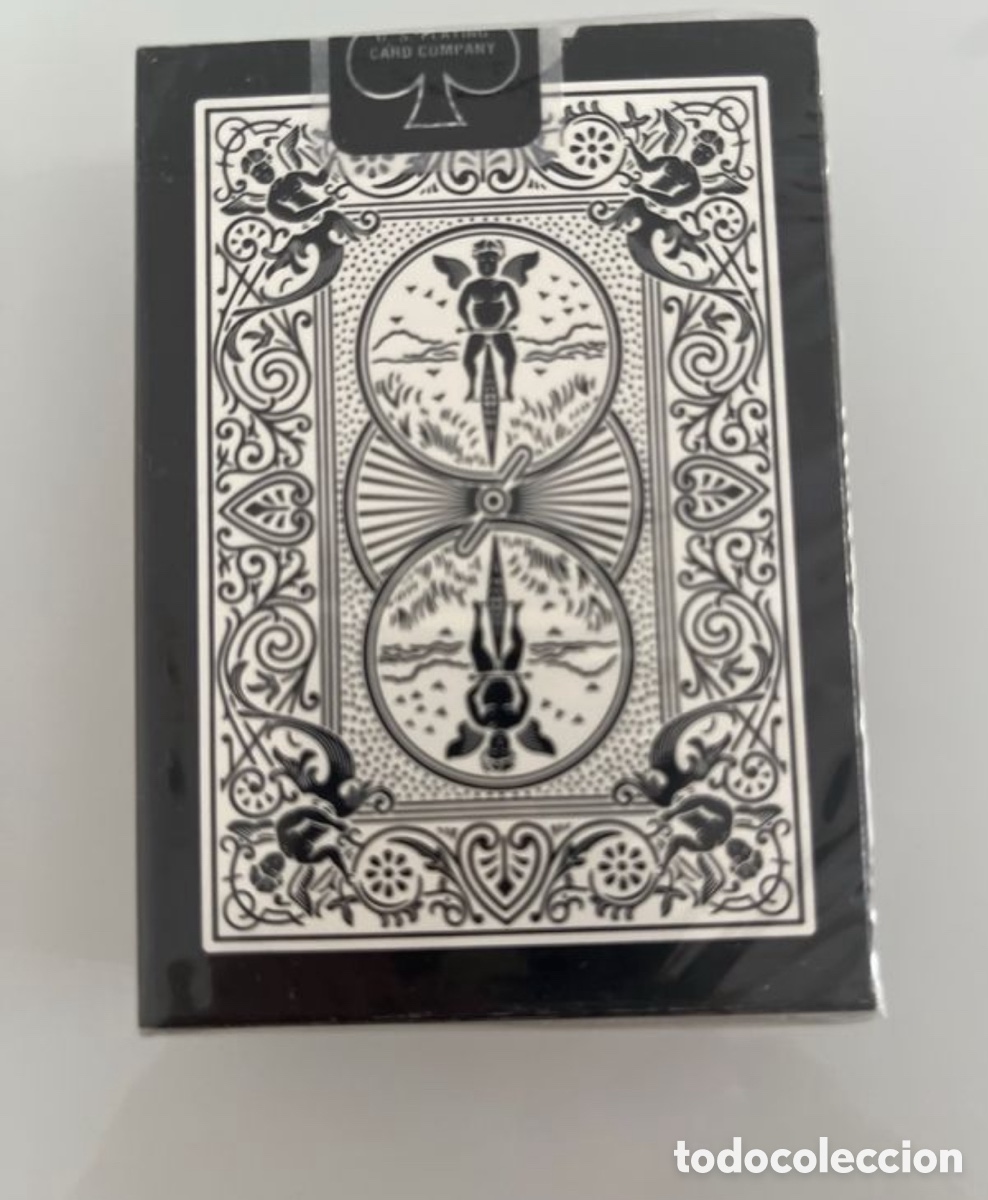 Barajas de cartas: Bicycle Black Tiger UV500 Air flow. - Foto 2