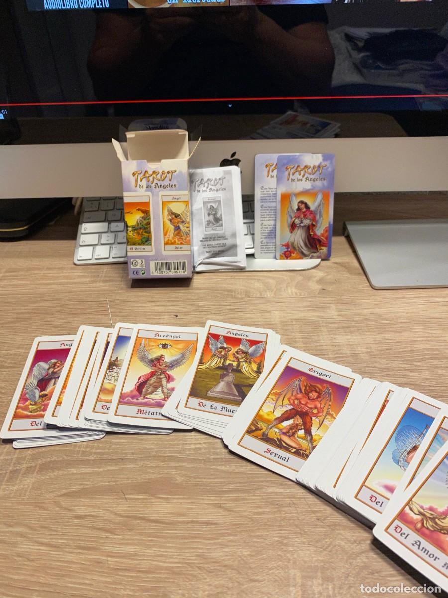 Barajas de cartas: TAROT DE LOS ANGELES COMPLETO EN IMPECABLE ESTADO - Foto 1