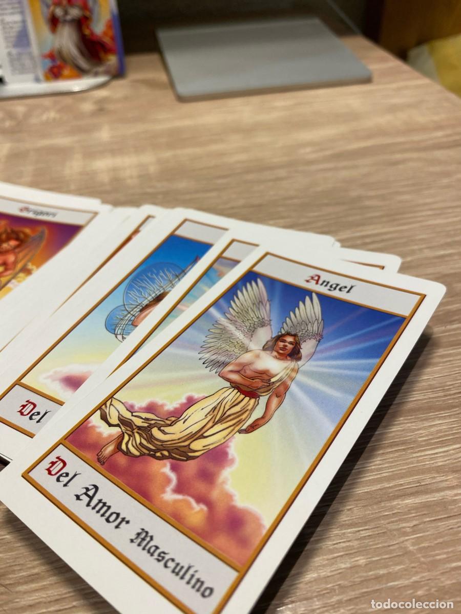 Barajas de cartas: TAROT DE LOS ANGELES COMPLETO EN IMPECABLE ESTADO - Foto 2