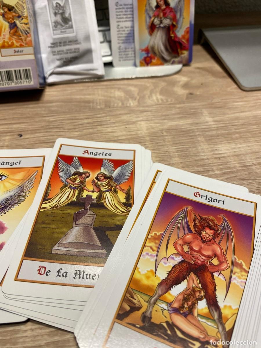 Barajas de cartas: TAROT DE LOS ANGELES COMPLETO EN IMPECABLE ESTADO - Foto 4