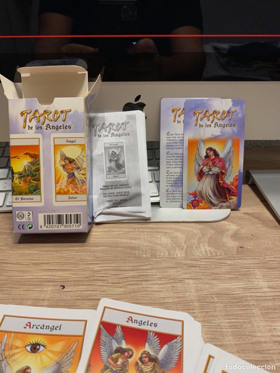 Barajas de cartas: TAROT DE LOS ANGELES COMPLETO EN IMPECABLE ESTADO - Foto 5