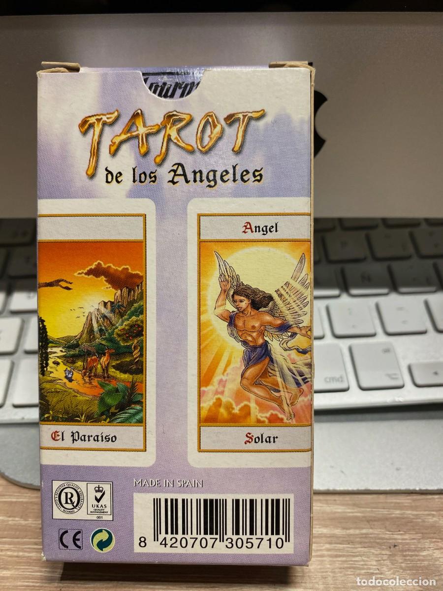Barajas de cartas: TAROT DE LOS ANGELES COMPLETO EN IMPECABLE ESTADO - Foto 6