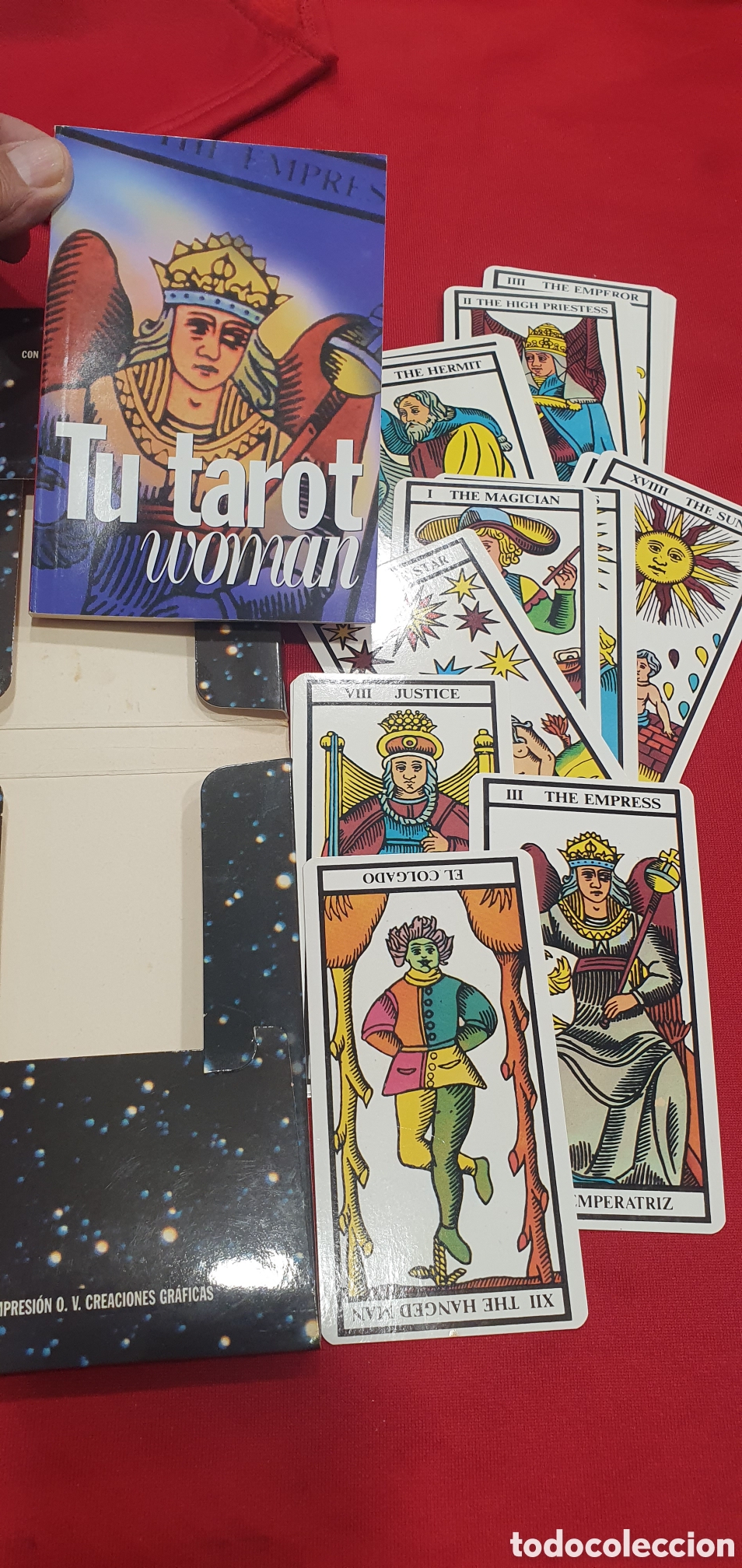 Barajas de cartas: TAROT , LOTE DE 2 BARAJAS DEL TAROT COMPLETAS - Foto 2