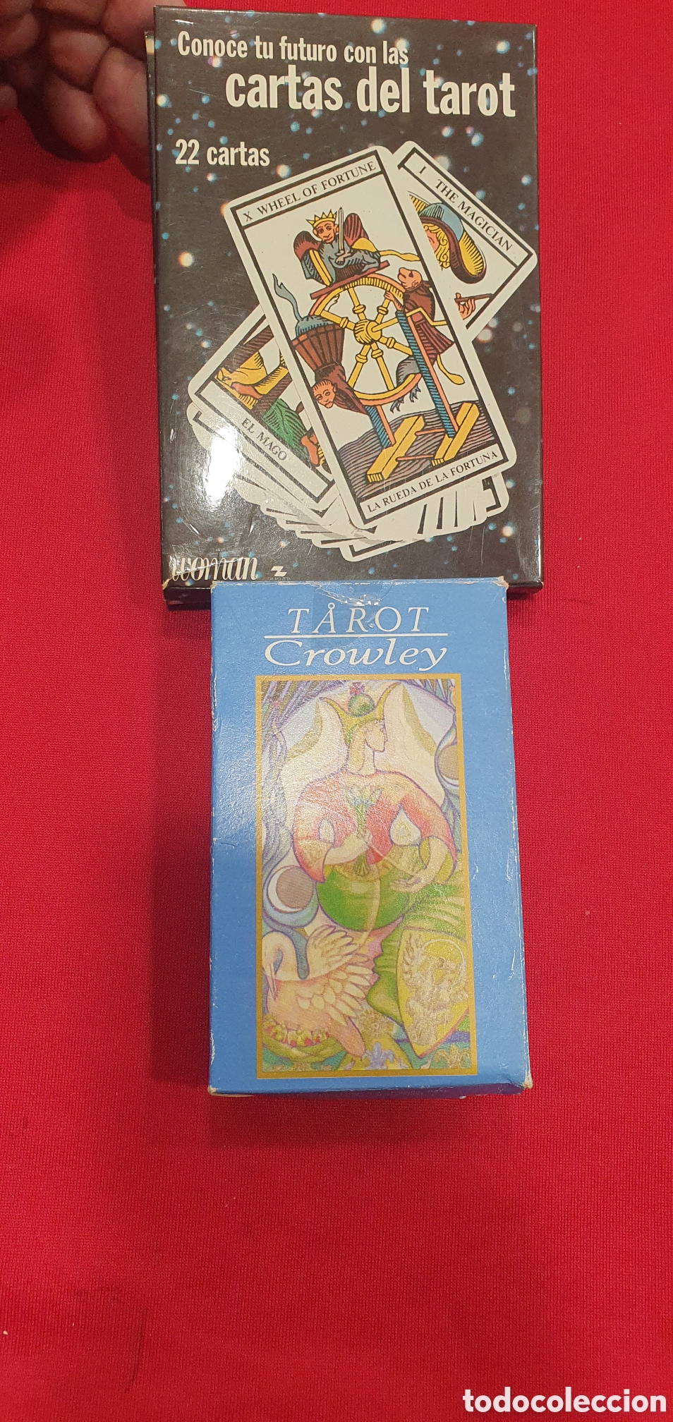 Barajas de cartas: TAROT , LOTE DE 2 BARAJAS DEL TAROT COMPLETAS - Foto 1