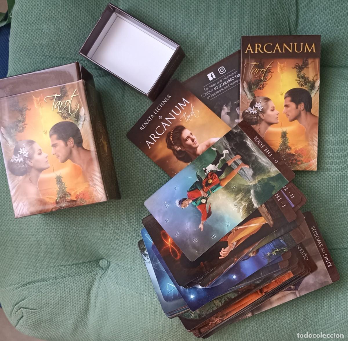 Barajas de cartas: Baraja de Tarot Arcanum - Foto 3