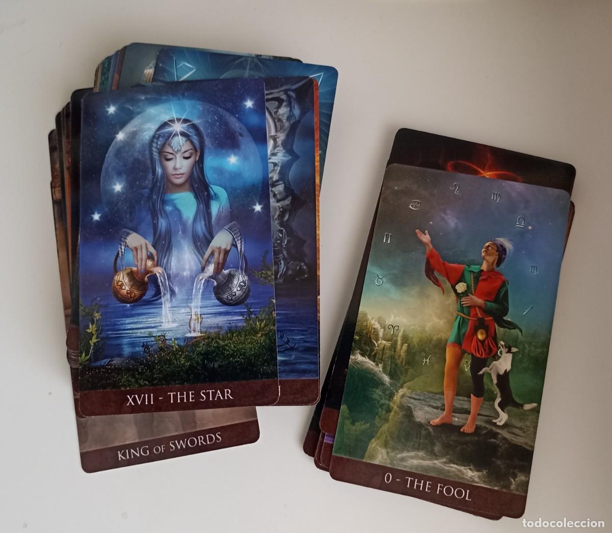 Barajas de cartas: Baraja de Tarot Arcanum - Foto 4
