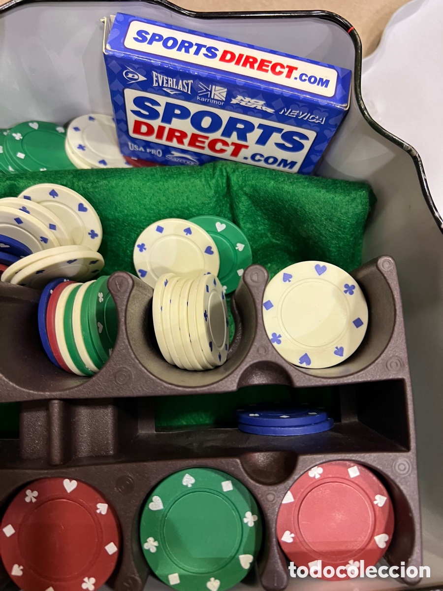 Barajas de cartas: Caja con juego de poker - Foto 6