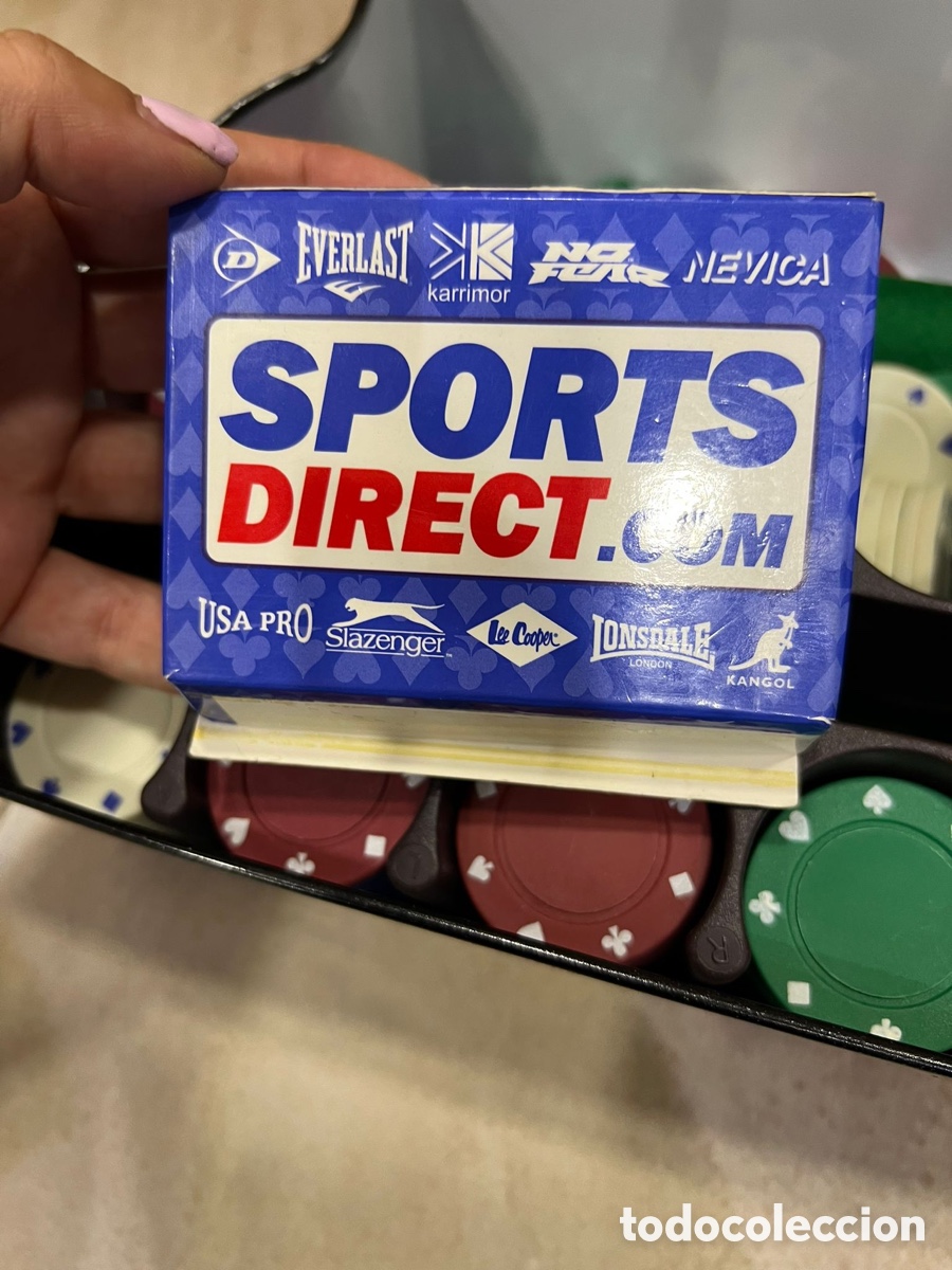 Barajas de cartas: Caja con juego de poker - Foto 7