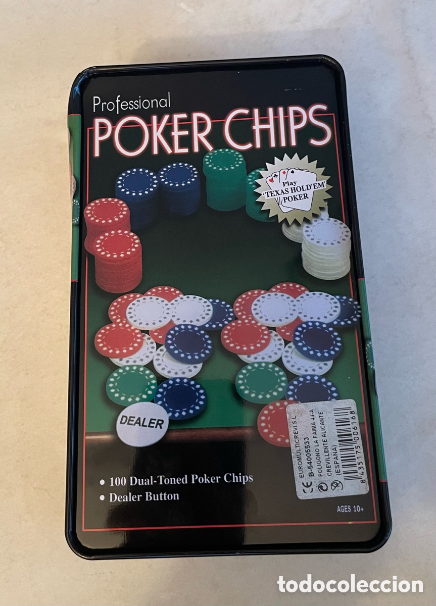 Barajas de cartas: CAJA DE FICHAS DE POKER - Foto 3