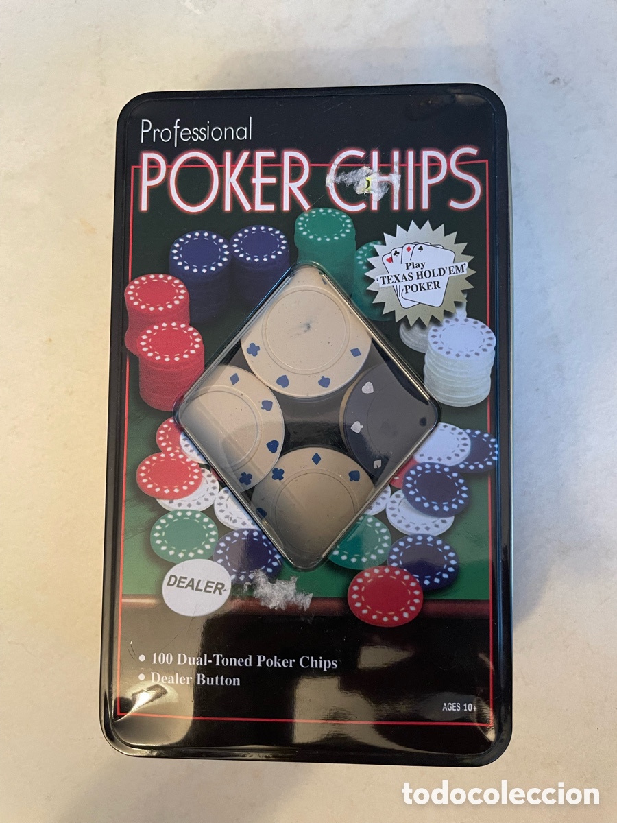 Barajas de cartas: CAJA DE FICHAS DE POKER - Foto 1
