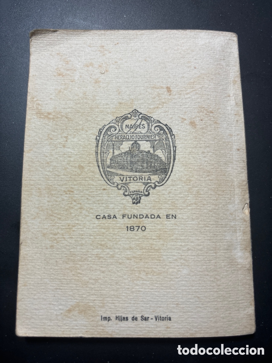 Barajas de cartas: Libro de solitarios. Cuarta edici&oacute;n. 1935. - Foto 3